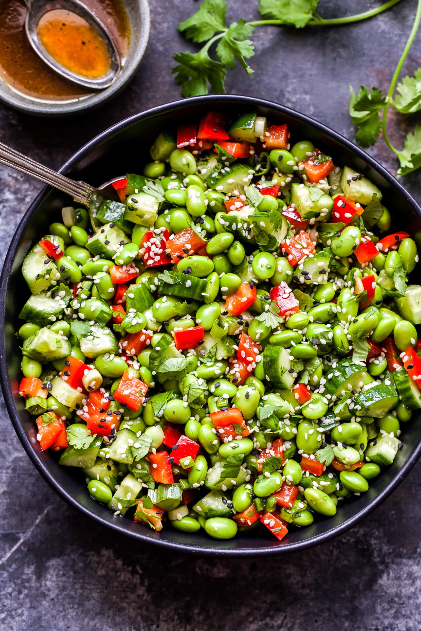 Asian-Inspired Edamame Salad: Easy & Versatile Recipe